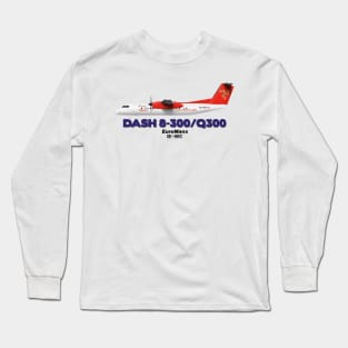 DeHavilland Canada Dash 8-300/Q300 - EuroManx Long Sleeve T-Shirt